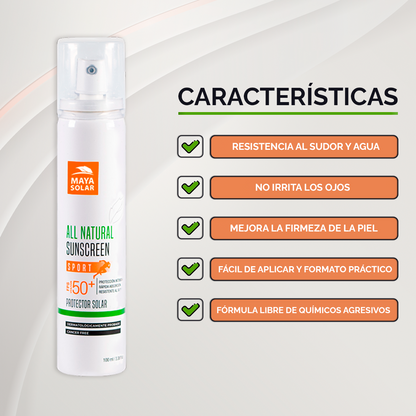 Pantalla Solar Fps50 Sport 100 Gr